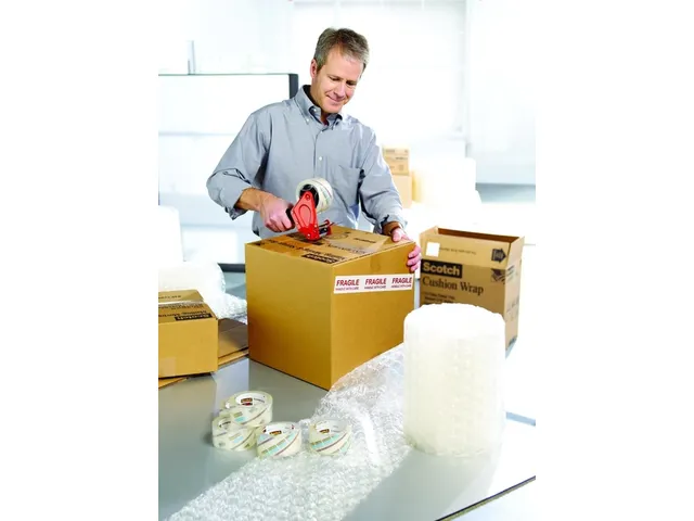 Verpakkingstape Scotch 371 48mmx66m bruin PP