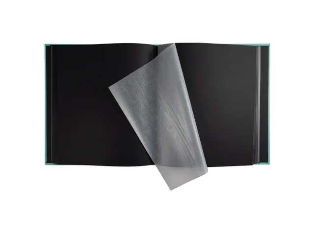 Fotoalbum 60p zwrt 2 9x32cm AQUAREL groen