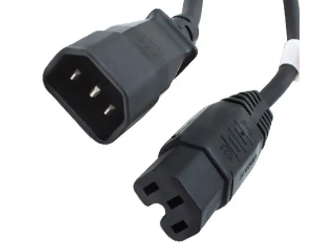 Origin Storage CAB-C14M-C15F-1M, 1 m, C14 stekker, C15 stekker