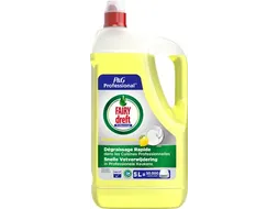 Professional afwasmiddel citroen, fles van 5 liter