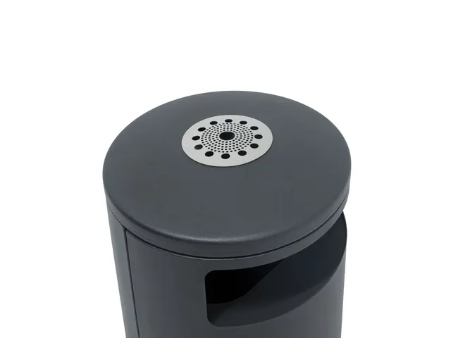 Bica 5075 Buitenafvalbak 125 Liter Antraciet