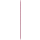 Vikan 2962-1 Ultrahygiënische steel 1301-1700mm 150cm Ø32mm roze