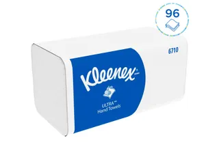 Handdoek Kleenex Ultra i-vouw 3-laags 21,5x31,8cm wit 15x96stuks 6710 - 4