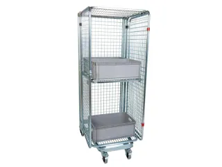 veiligheidsrolcontainer,draagverm. 500kg,HxLxB 1890x880x725mm - 1