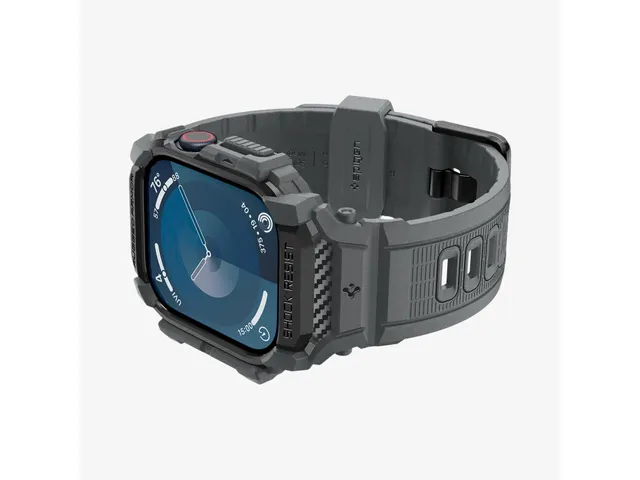 Spigen Rugged Armor Pro Opbergtas Donkergrijs Apple Watch 10 46mm