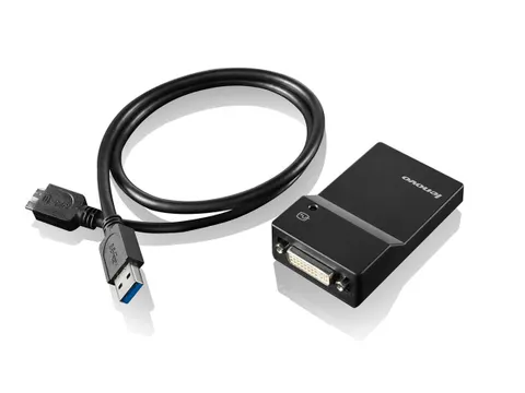Lenovo USB 3.0 - DVI/VGA, 2048 x 1152 Pixels