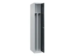 locker voor scheiding van kleding,HxBxD 1850x300x500mm,1vak