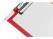 Klemmap Seco A4+ m klep rood