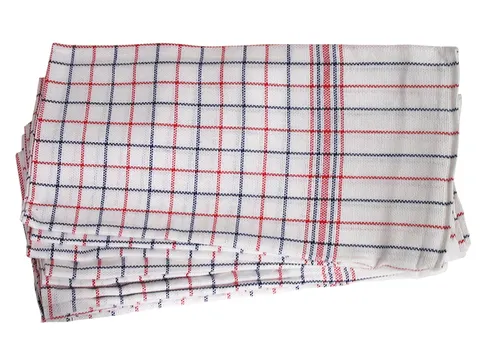 Theedoek Cleaninq nationale ruit 65x65cm 6 stuks