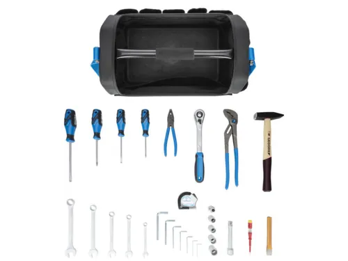 S 1072-001 Gereedschapsassortiment in tas met handvat 29stuks