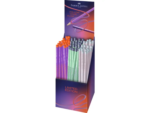 Crayon Faber-Castell GRIP 2001 Flow Edition B présentoir 72 pièces