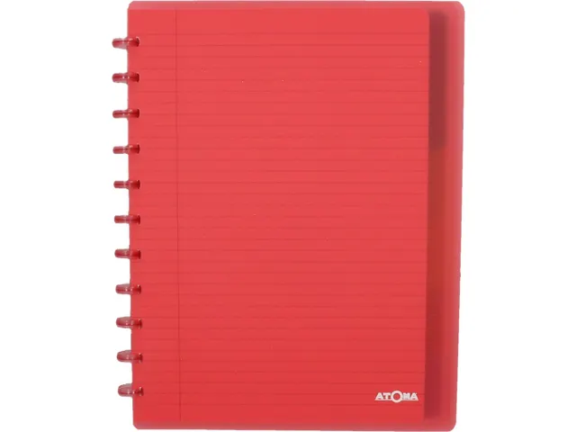 Cahier spirale A4+ 60 feuilles Ligné Couverture PP Assorti 6 intercal