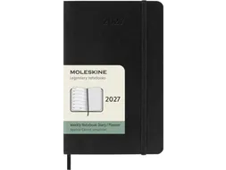 Agenda 2027 Moleskine 12M Planner Weekly 7dag/1pagina pocket sc zwart