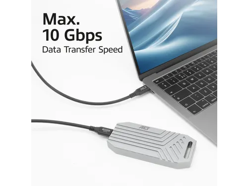 Kabel ACT USB-C 3.2 GEN.2 M/M zwart 2 meter