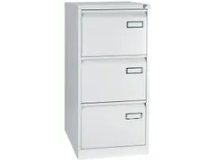 Hangmappenkast Basic 3 laden lichtgrijs