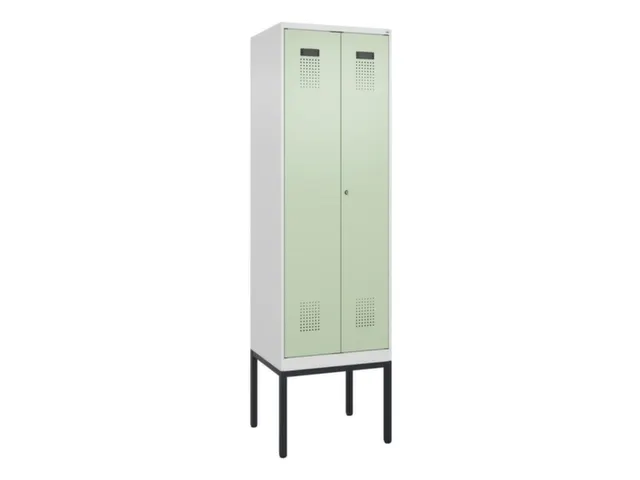 locker voor scheiding van kleding,HxBxD 2120x600x500mm,2vak