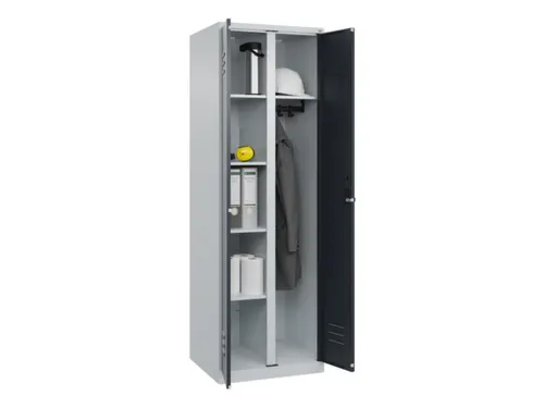 wasgoedverdeelkast,HxBxD 1850x600x500mm,vak B 300mm,draaigrendel