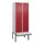 Z-garderobekast,HxBxD 2120x800x815mm,4vak,vak B 400mm,draaigrendel