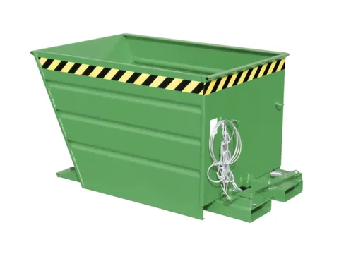 kiepbak,HxLxB 730x1370x800mm,0,55m³,draagverm. 750kg,RAL6011