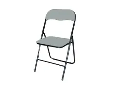 Klapstoel Grijs Zwart FC100                     