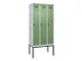 locker voor scheiding van kleding,HxBxD 2120x900x500mm,3vak