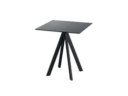 statafel,HxBxD 1090x700x700mm,rechthoekig,4voeten zwart