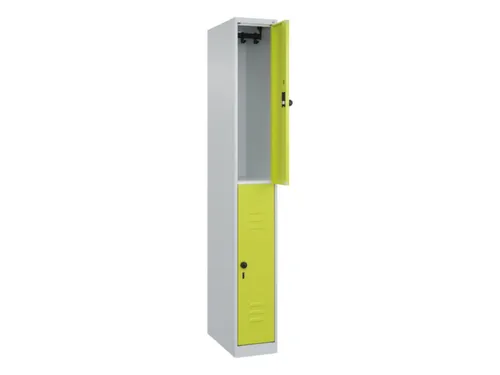 dubbeldekse locker,HxBxD 1850x250x500mm,1x2vak.,vak B 250mm