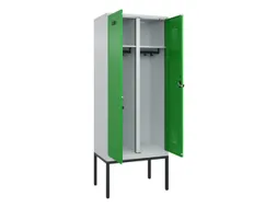 locker voor scheiding van kleding,HxBxD 2120x800x500mm,2vak