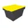 Herbruikbare containers HxLxB 240x410x300mm 18l PP-regeneraat geel