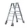 Verrijdbare Boktrap Aluminium L 1 29M 2X5Treden