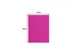 100 dossiermappen FLASH 220 -100%gerecycleerd 24x32cm Fuchsia