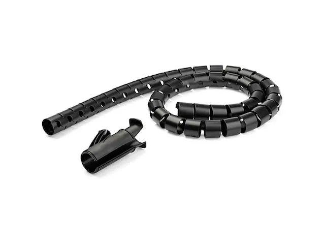 1,5M Kabelgoot Spiraal Inclusief Kabelklem 45Mm Diameter