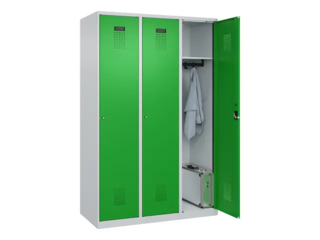 locker,HxBxD 1850x1200x500mm,3vak,vak B 400mm,cil.-slot