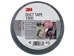 Duct tape 3M Economy 1900 50mmx50m zwart