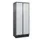 locker,HxBxD 1950x800x500mm,2vak,vak B 400mm,cil.-slot,sokkel