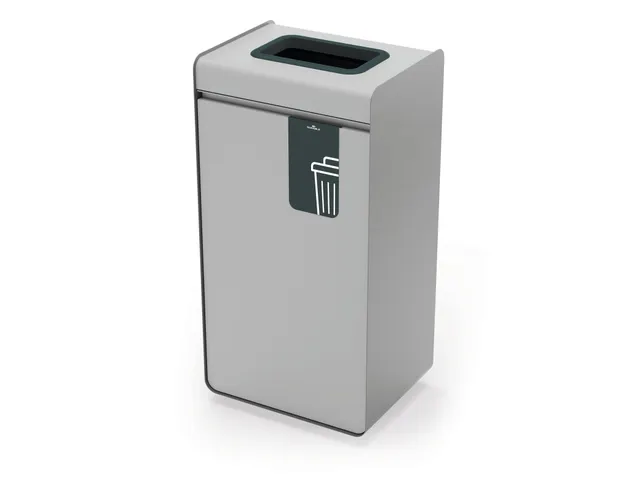 DURASORT Afvalbak sorteerunit 55L voor Restafval Grijs Donkergrijs