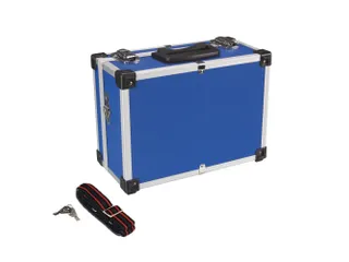 Aluminium Gereedschapskoffer 320x230x155mm 11.4 Liter Blauw - 2
