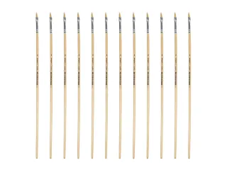 Lyonse penseel Kangaro #2 gelakt hout doos a 12 stuks - 1