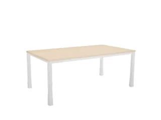 In hoogte verstelbaar bureau,HxBxD 720-840x1800x1000mm,NE-esdoorn - 1
