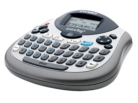 Labelprinter Dymo LetraTag 100T draagbaar azerty 12mm zilver