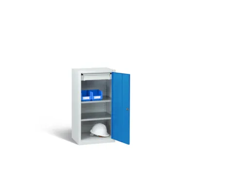 bijzetkast,HxBxD 1000x500x500mm,romp RAL7035,front RAL3003