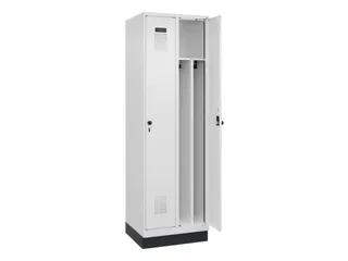locker voor scheiding van kleding,HxBxD 1950x600x500mm,2vak - 1
