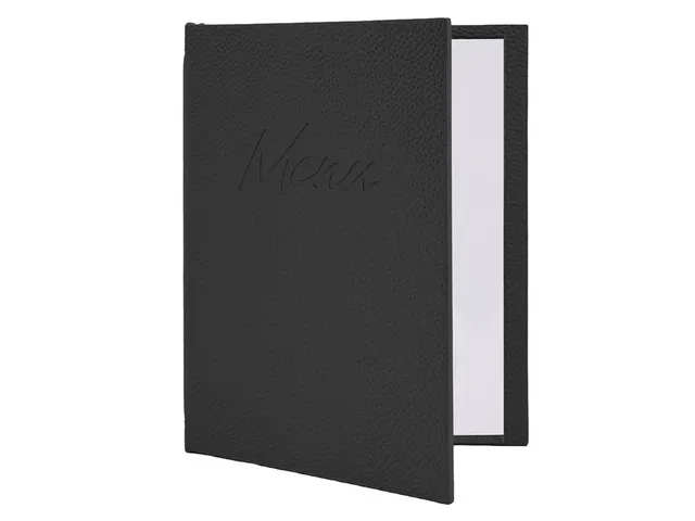 Menukaart Securit Signature A5 zwart