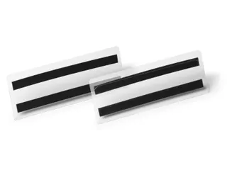 Magnetische documenthoes HARD COVER 1/2 A5 liggend formaat 10 Stuks - 1