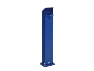 Asbakstaander Vierkant Staalplaat 2 liter 1150x180x150mm blauw - 2