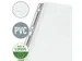 Pochette Leitz 4755 4 perf PVC 0.17mm lisse à soufflet