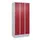 Z-garderobekast,HxBxD 1950x900x500mm,vak B 150/300mm,cil.-slot,sokkel