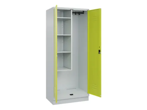 schoonmaakkast,HxBxD 1950x800x500mm,links 4vakken