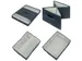 Boîte de rangement Leitz tissu avec couvercle 285x203x380mm gris 2pcs