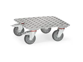 Rolplateau's 1187 250kg 500x500mm aluminium kwintet laadvlak - 1
